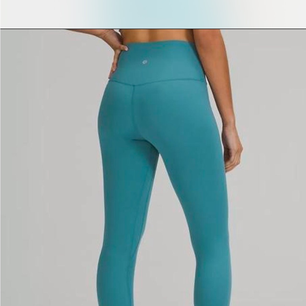 Lululemon leggings size 4 blue